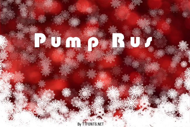 Pump Rus example